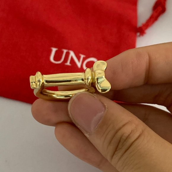 UNO de 50 Collection Metamorphosis Reward Ring Gold - Picture 4 of 9